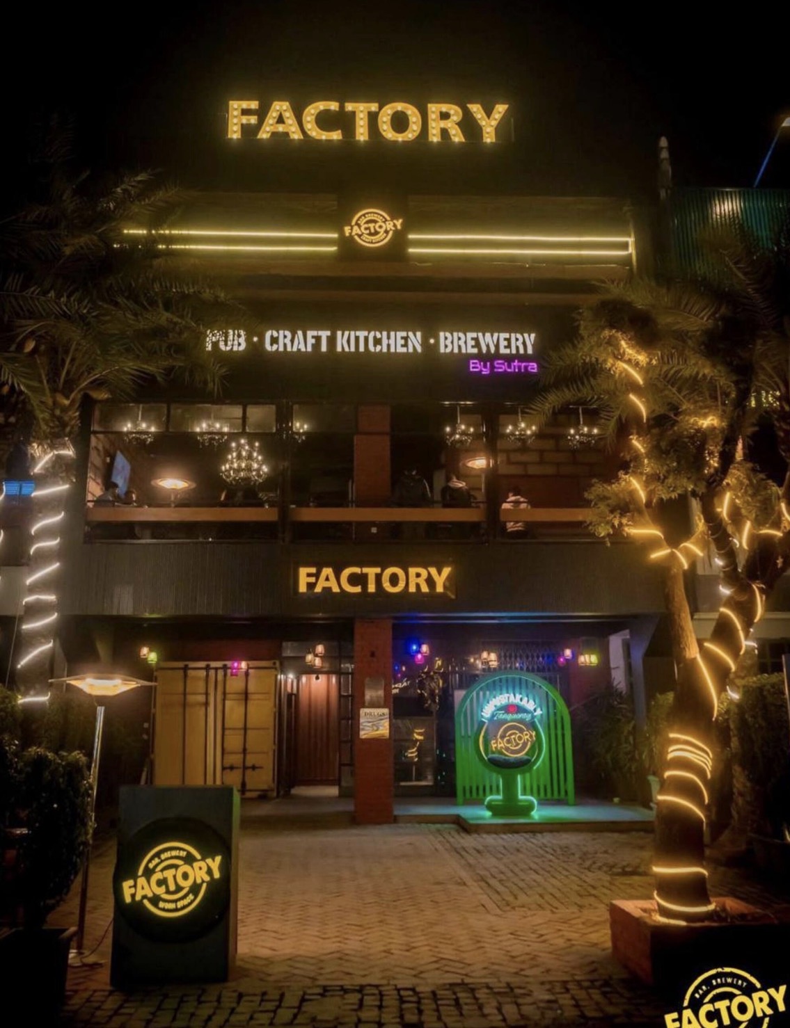 Factory by sutra interior